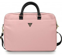 Guess Nylon Bag for Macbook 15/16 pink