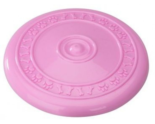 Suņu rotaļlieta EBI Rubber Frisbee Toy Pink/Strawberry 23cm