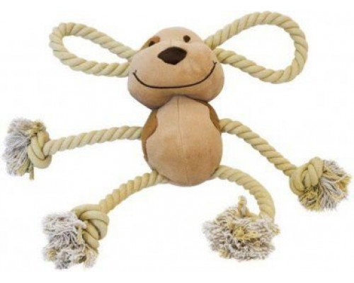Suņu rotaļlieta YARRO Cheerful Dog with a rope 40cm