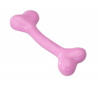 Suņu rotaļlieta EBI Rubber Bone Pink/Strawberry S 14.75cm