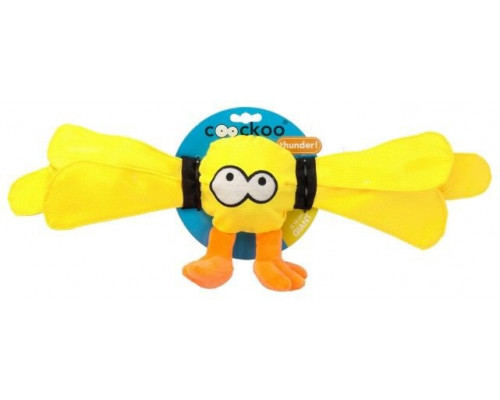 Suņu rotaļlieta EBI Coockoo Toy Thunder Yellow S 5.5x39cm