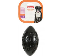 Игрушка для собаки Zolux Toy TPR Bubble oval ball - 18 cm black