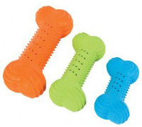 Игрушка для собаки Zolux Toy rubber crispy bone 14 cm, different colors
