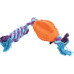 Игрушка для собаки Zolux Rugby ball with a rope of 11 cm