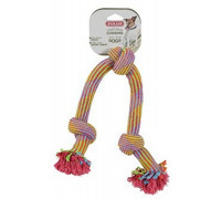 Игрушка для собаки Zolux Rope toy 3 knots 48 cm