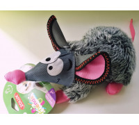 Игрушка для собаки Zolux Plush toy rat Gilda 16x44x14 cm