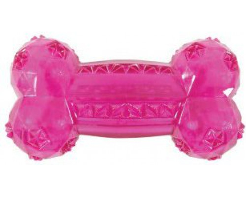 Suņu rotaļlieta Zolux Toy TPR POP bone 14 cm, pink