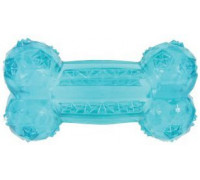 Suņu rotaļlieta Zolux Toy TPR POP bone 14 cm, turquoise