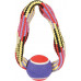 Suņu rotaļlieta Zolux Rope with a tennis ball, circle 23 cm