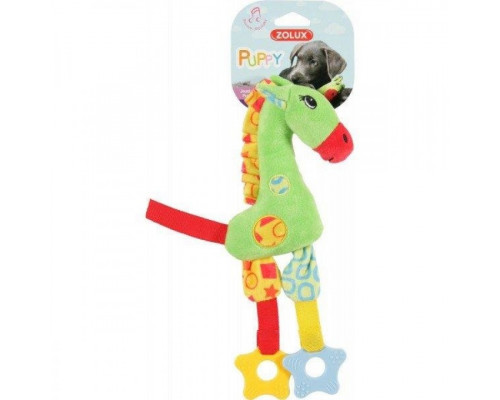 Suņu rotaļlieta Zolux Puppy - Giraffe green 19.5x5x29.5 cm