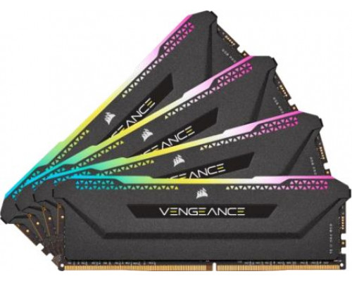 Corsair Vengeance RGB PRO SL, DDR4, 128 GB, 3200MHz, CL16 (CMH128GX4M4E3200C16)