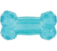 Suņu rotaļlieta Zolux Toy TPR POP bone 12 cm, turquoise color