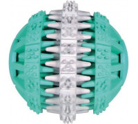 Suņu rotaļlieta Trixie RUBBER BALL WITH MINT DENTA 6cm