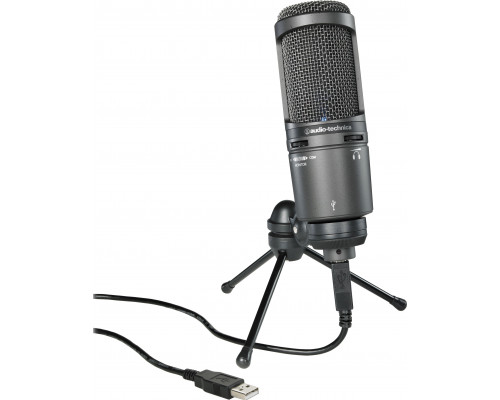 Audio-Technica microphone (AT2020 USB) + Capacitor Microphone (AT2020 USB +)