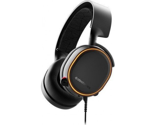 SteelSeries Arctis 5 Black (2019 Edition) headphones (61504)