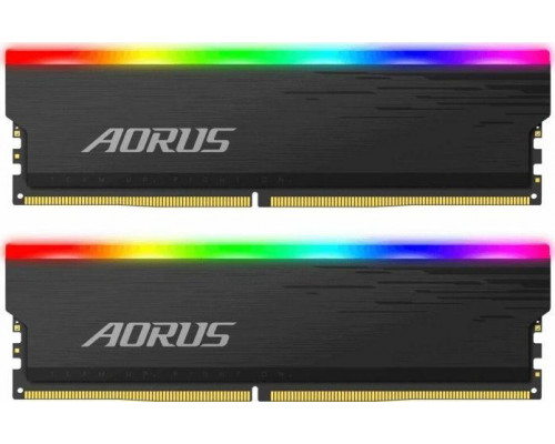 Gigabyte AORUS RGB, DDR4, 16 GB, 3333MHz, CL18 (GP-ARS16G33)