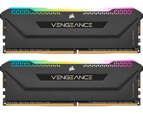 Corsair Vengeance RGB PRO SL, DDR4, 16 GB, 3200MHz, CL16 (CMH16GX4M2Z3200C16)