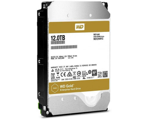 Western Digital WD Gold 12 TB 3.5'' SATA III (6 Gb/s) (WD121KRYZ)