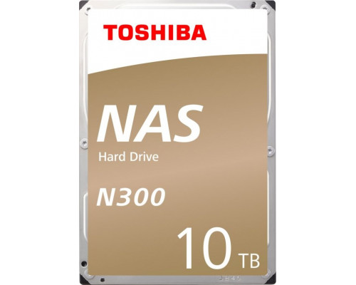 Toshiba N300 10 TB 3.5 '' SATA III (6 Gb / s) server drive (HDWG11AUZSVA)
