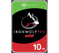 Seagate IronWolf Pro CMR 10 TB 3.5 '' SATA III (6 Gb / s) server drive (ST10000NE0008)