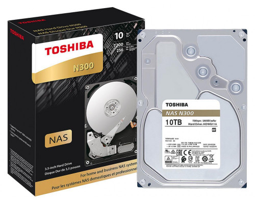 Toshiba N300 10 TB 3.5'' SATA III (6 Gb/s) (HDWG11AEZSTA)
