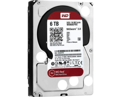 Western Digital Red 6 TB 3.5'' SATA III (6 Gb/s) (WD60EFAX)