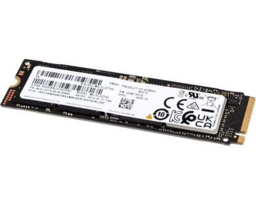 SSD 512GB SSD Samsung PM9A1 (bulk) 512GB M.2 2280 PCI-E x4 Gen4 NVMe (MZVL2512HCJQ-00B00)