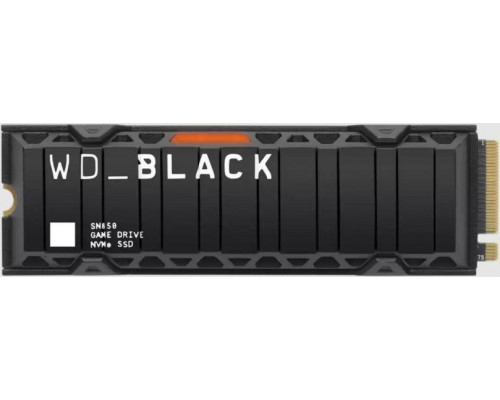 SSD Western Digital SN850 1 TB M.2 2280 PCI-E x4 Gen4 NVMe (WDS100T1XHE)