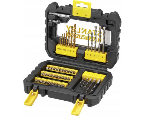 Stanley set of 50 pieces bits + drill bits (STA88542-XJ)