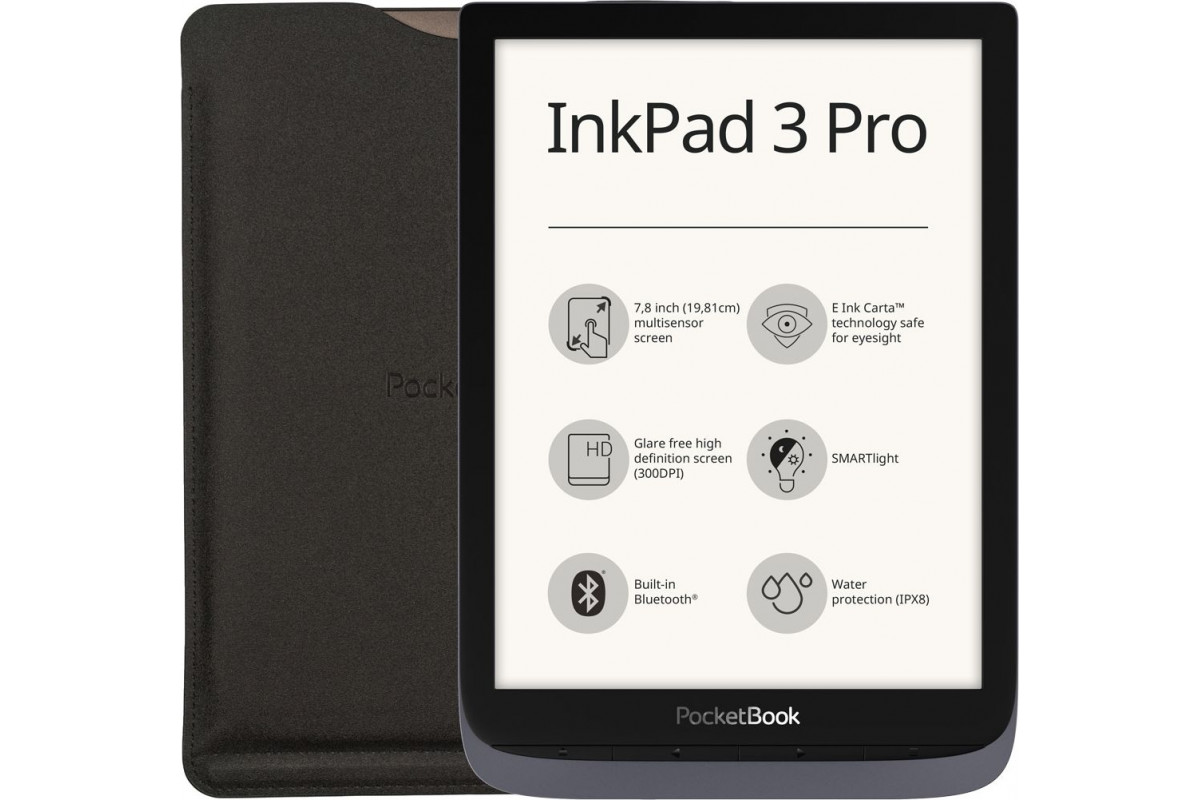 Pocketbook inkpad 3 pro. POCKETBOOK 740 Pro Metallic Grey. POCKETBOOK 740 Pro Metallic Grey (pb740-2-j-ru). POCKETBOOK 740 Black pb740-e-ru.
