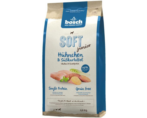 Bosch DOG 1kg SOFT JUNIOR CHICKEN & BATATS