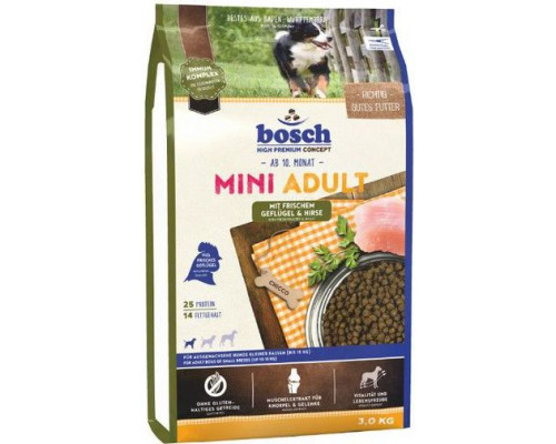 Bosch Tiernahrung Mini Adult Poultry & Millet - 3 kg