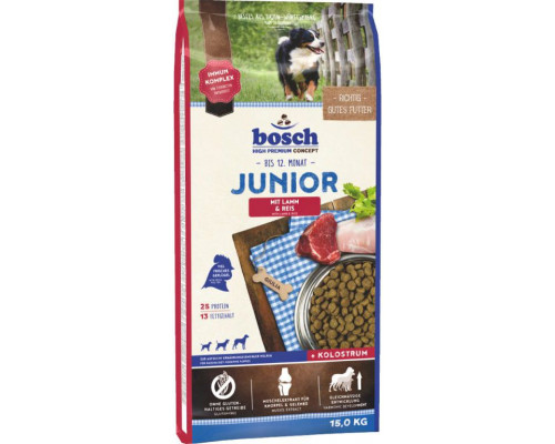 Bosch Tiernahrung Junior Lamb & Rice 15kg