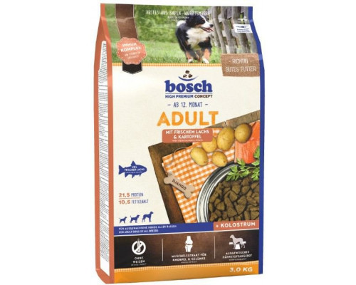 Bosch Tiernahrung Adult Salmon and potatoes - 3 kg
