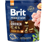 Brit Premium By Nature Senior S + M Small + Medium 1kg