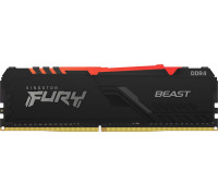 Kingston Fury Beast RGB, DDR4, 8 GB, 3200MHz, CL16 (KF432C16BBA/8)