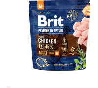 Brit Premium By Nature Adult M Medium 1kg