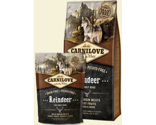 CARNILOVE Reindeer For Adult - 1.5 kg