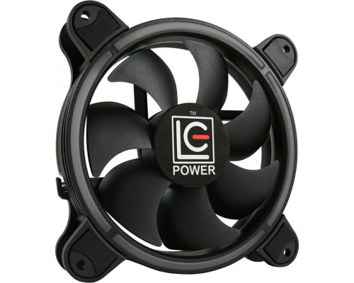 LC-Power 120 mm RGB 2-pack fan + LED strip + Hub + Remote control (LC-CF-RGB-COMBO)