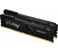 Kingston Fury Beast memory, DDR4, 16 GB, 3200MHz, CL16 (KF432C16BBK2/16)