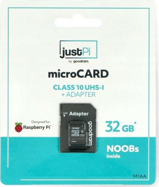 SD JustPi Raspberry Pi OS sistema
