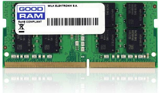 GoodRam SODIMM, DDR4, 8 GB, 2400