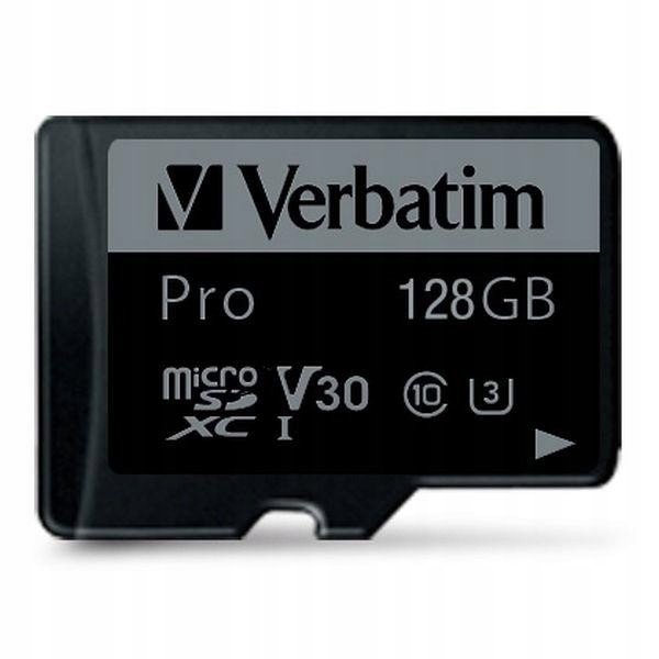 SD Verbatim Pro MicroSDXC 128 GB