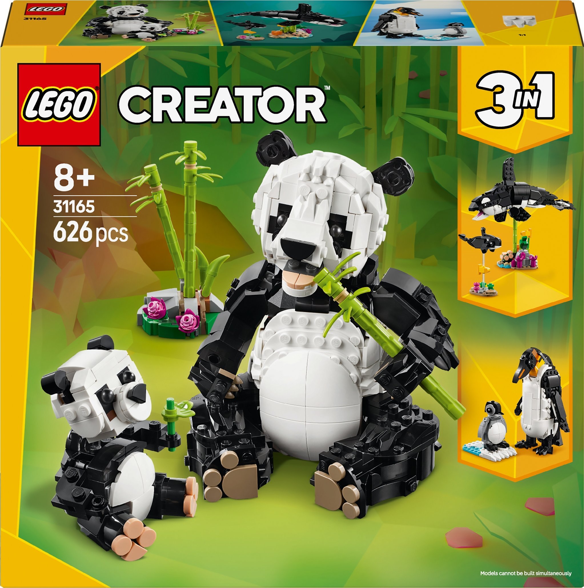 LEGO Creator Dzikie zwierzęta: rodzina pand