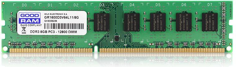 GoodRam DDR3, 8 GB, 1600MHz, CL11