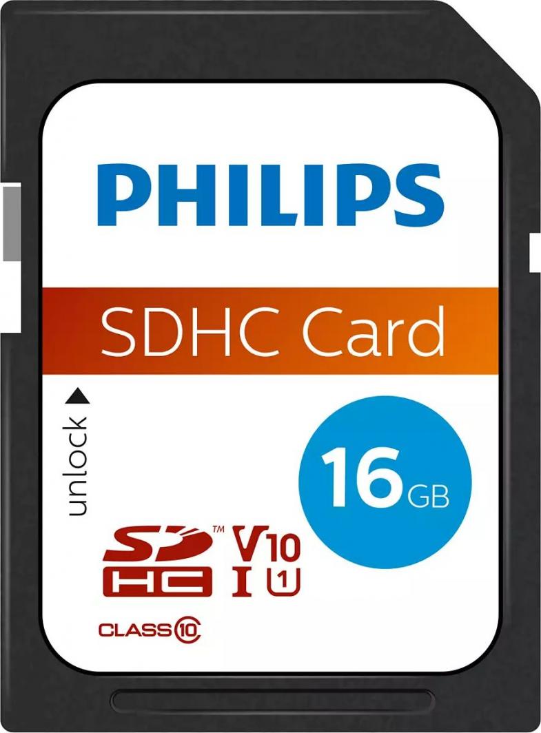 SD Philips SDHC 16 GB Class