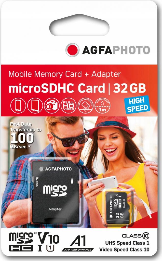 SD AgfaPhoto MicroSDHC 32 GB Class
