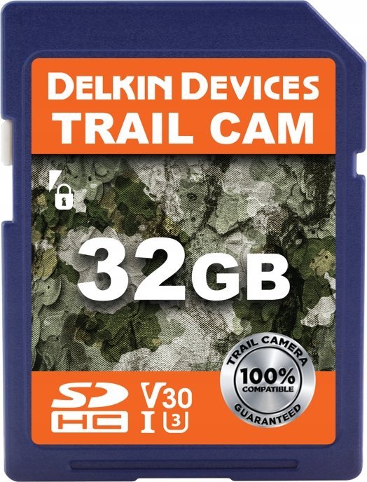 SD Delkin Trail Cam R100/W30 SDHC