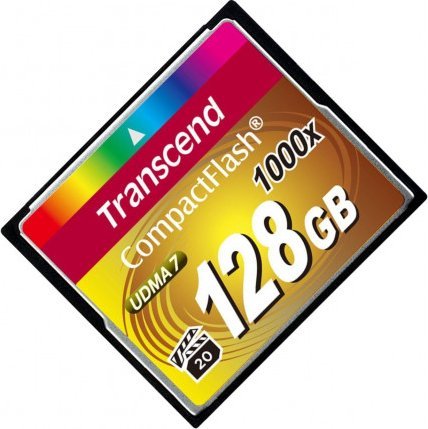 SD Transcend 1000x Compact Flash 128