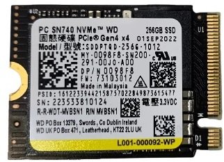 SSD Dell 256GB M.2 2230
